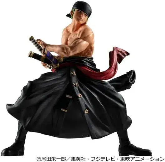 MegaHouse WALLSTAR One Piece Roronoa Zoro Figure Wall Display