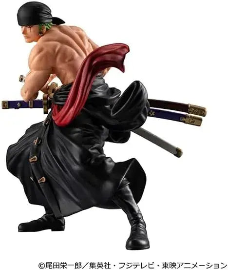 MegaHouse WALLSTAR One Piece Roronoa Zoro Figure Wall Display