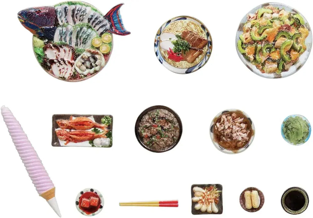 MIC DIY Food Okinawa Figure Vol. 11 1/12 Scale Prepainted Model Kit