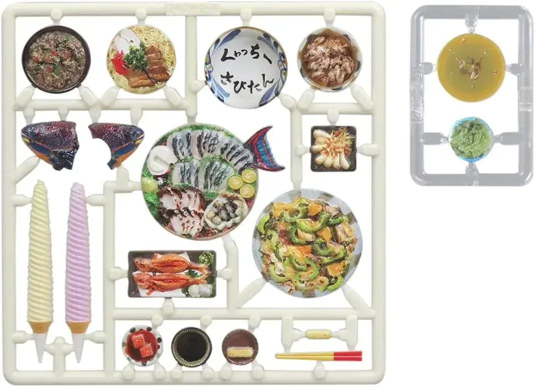 MIC DIY Food Okinawa Figure Vol. 11 1/12 Scale Prepainted Model Kit