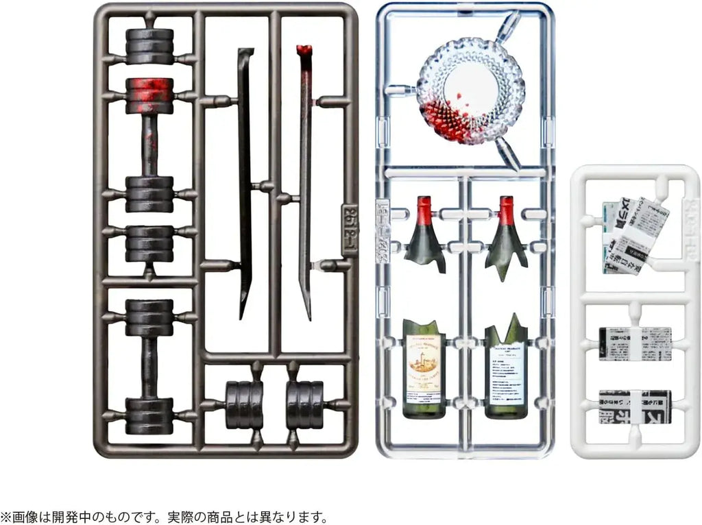 MIC DIY Prepla Figurine Card Model Kit with Runners 1/12 Scale