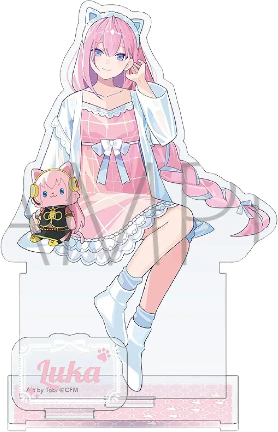 Movic Hatsune Miku Megurine Luka CAT Acrylic Display Stand