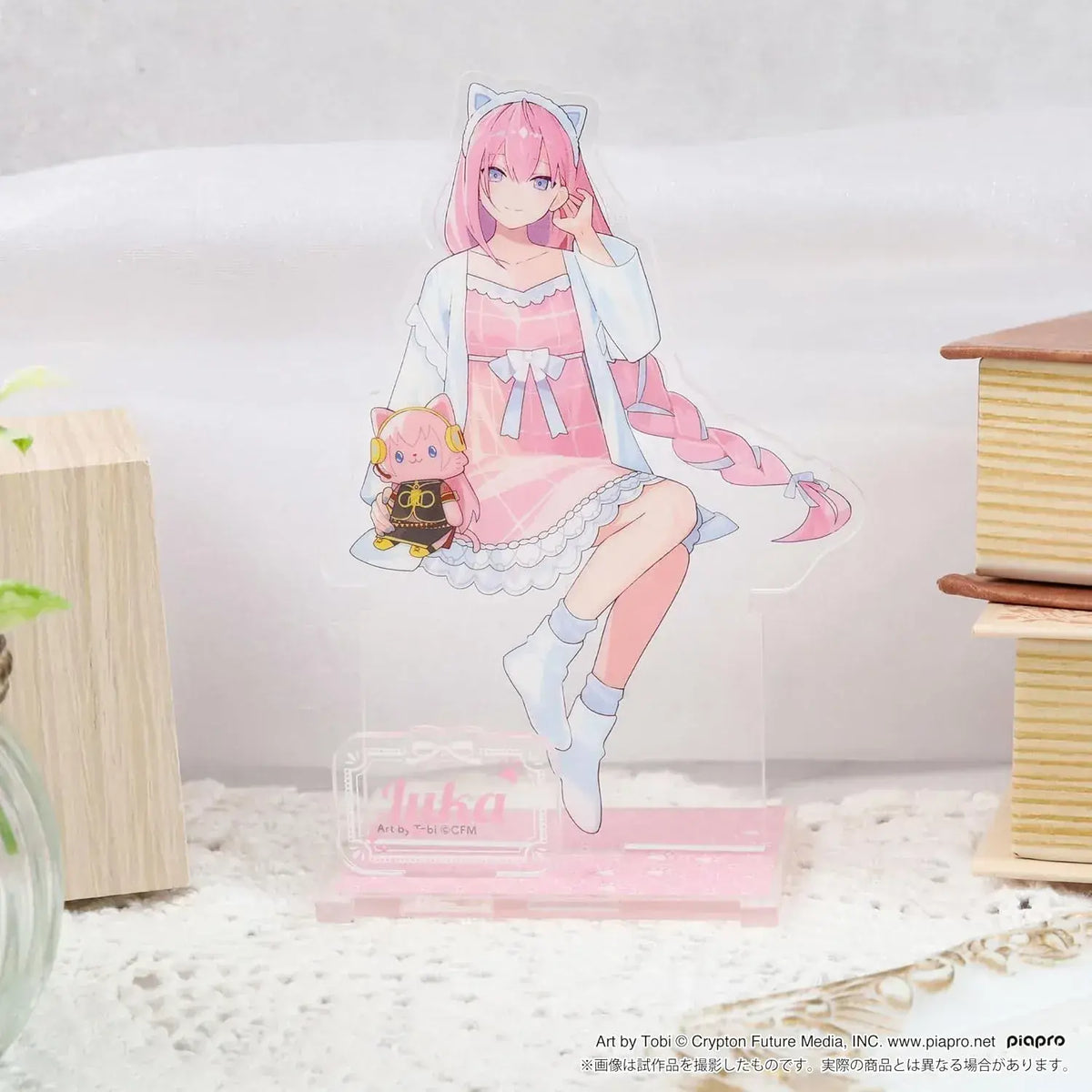Movic Hatsune Miku Megurine Luka CAT Acrylic Display Stand