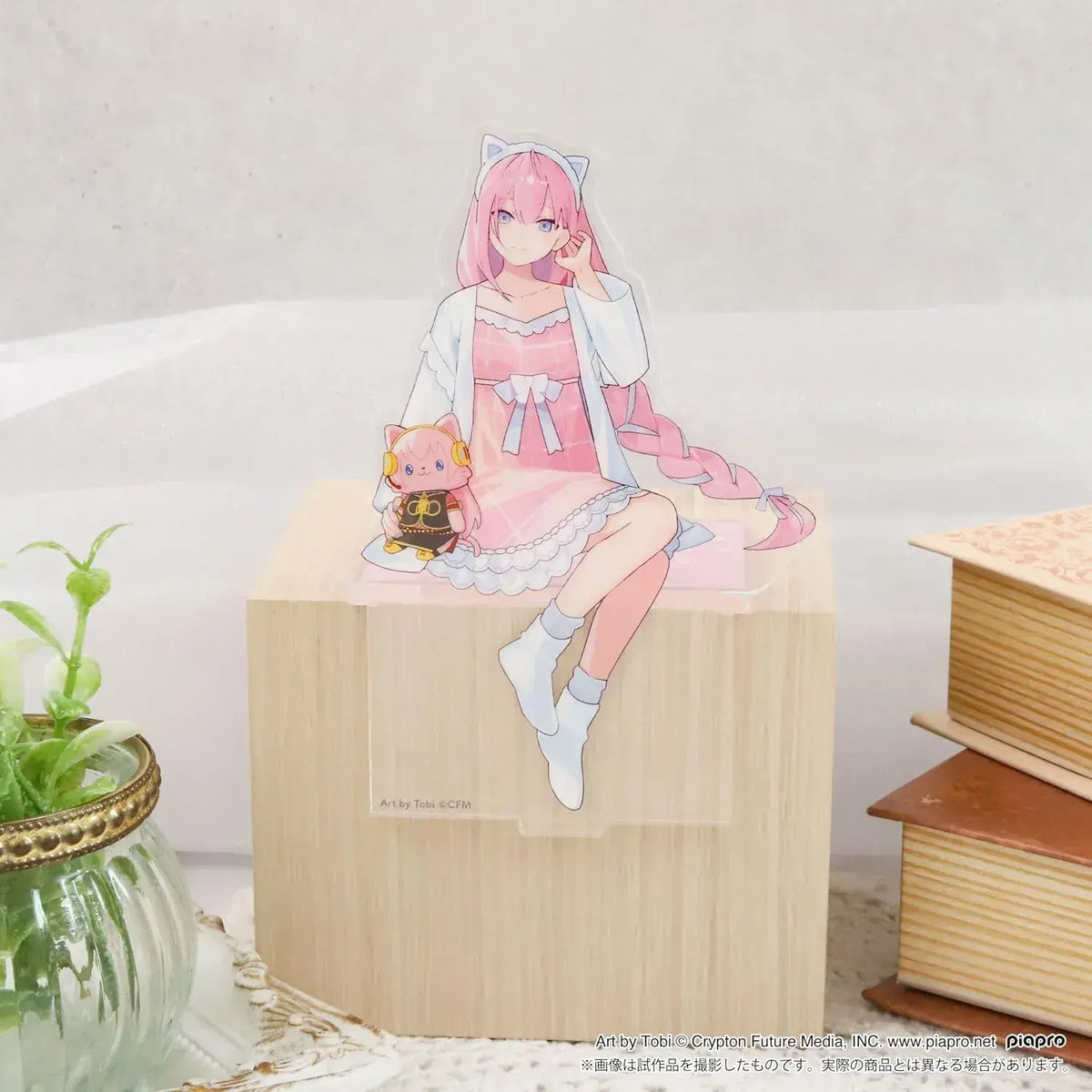 Movic Hatsune Miku Megurine Luka CAT Acrylic Display Stand