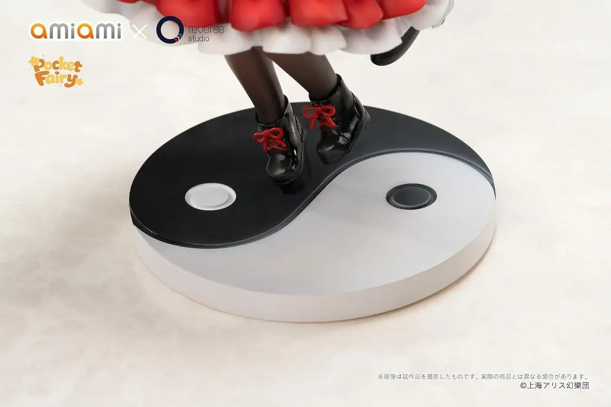 Oh-ami Touhou Project Reimu Marisa Cute Figures Parts PVC ABS Set