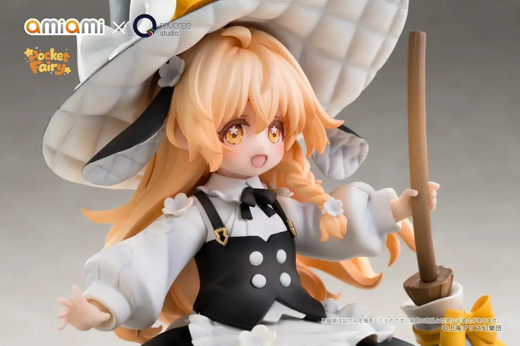 Oh-ami Touhou Project Reimu Marisa Cute Figures Parts PVC ABS Set