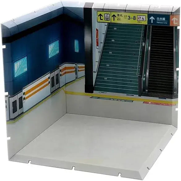 PLM Dioramansion 150 Station Interior ABS Figure Display Kit