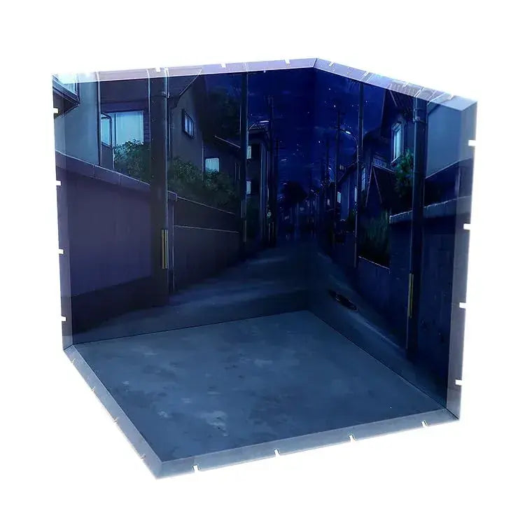 PLM Dioramansion 200 Nighttime Residential District ABS UV Inkjet