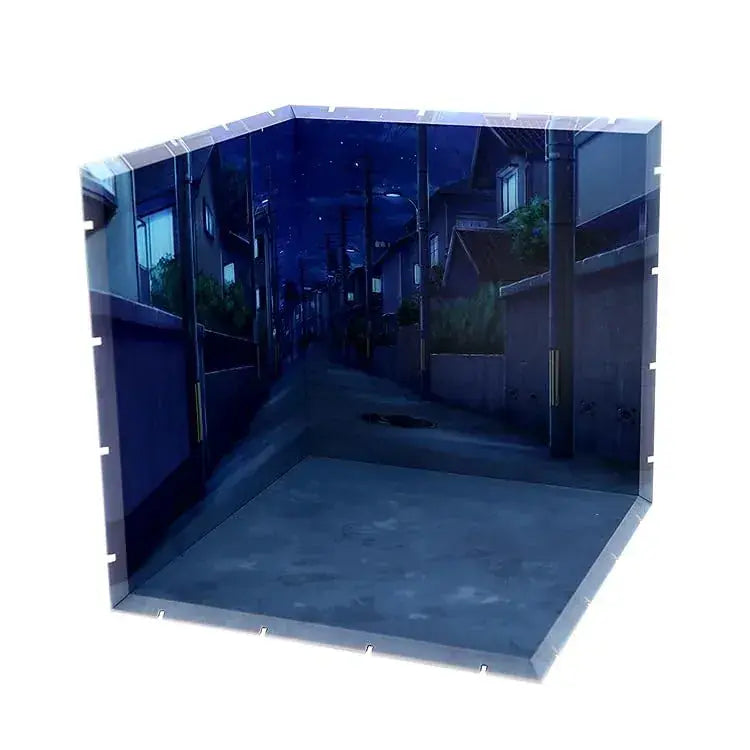 PLM Dioramansion 200 Nighttime Residential District ABS UV Inkjet