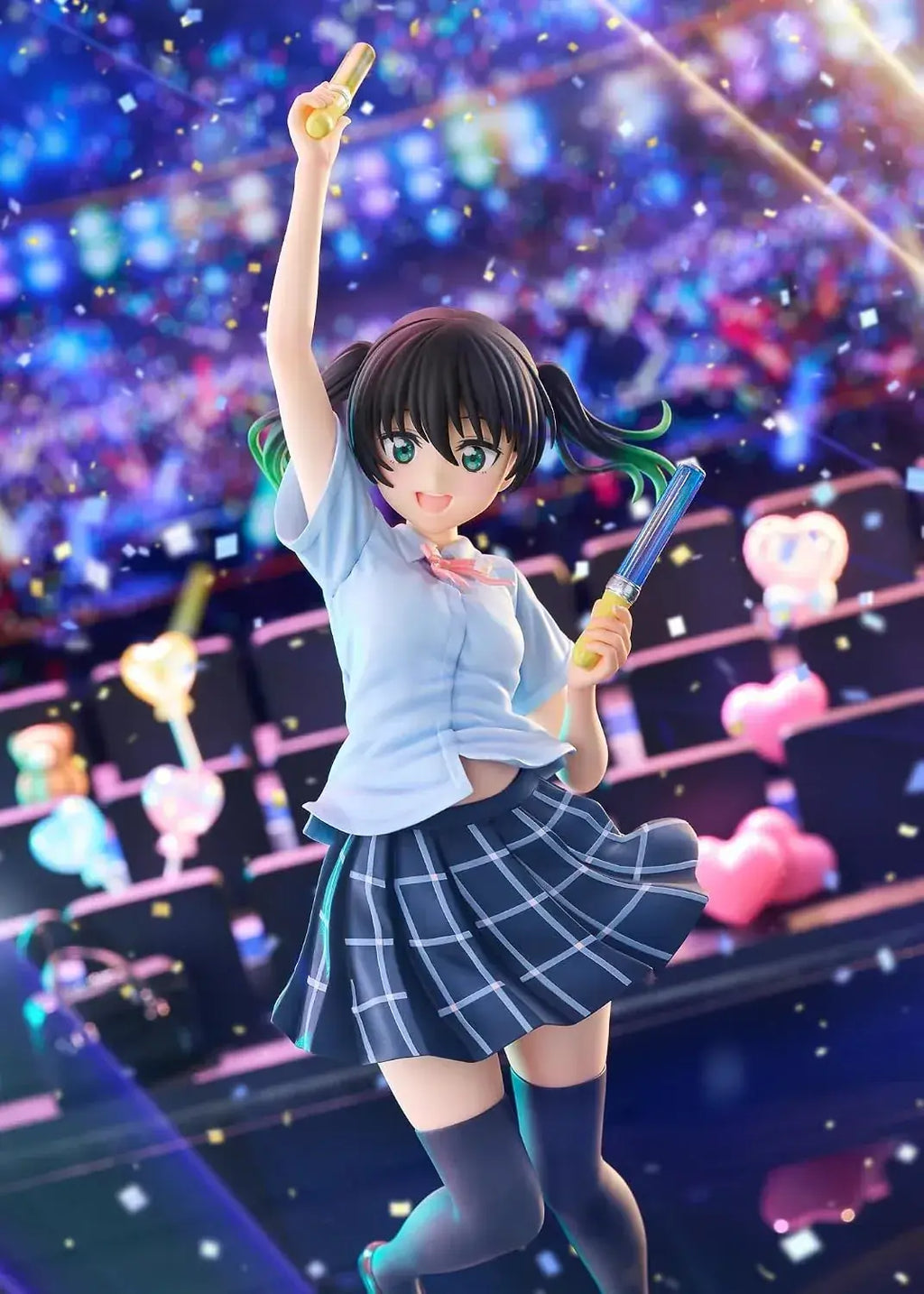 PLUM Love Live Rainbow Academy Idol PVC Figure Moving Pose 25cm