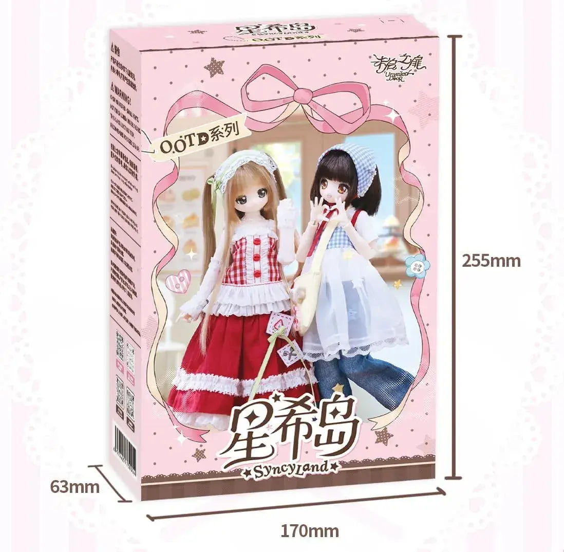 Plum SyncyLand OOTD Figure 6-Pack PVC Painted Toy Set Collection