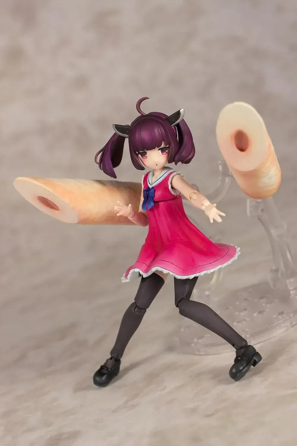 Plum Tohoku Kiritan Mini Figure Bundle Set 1/12 Scale 120 mm