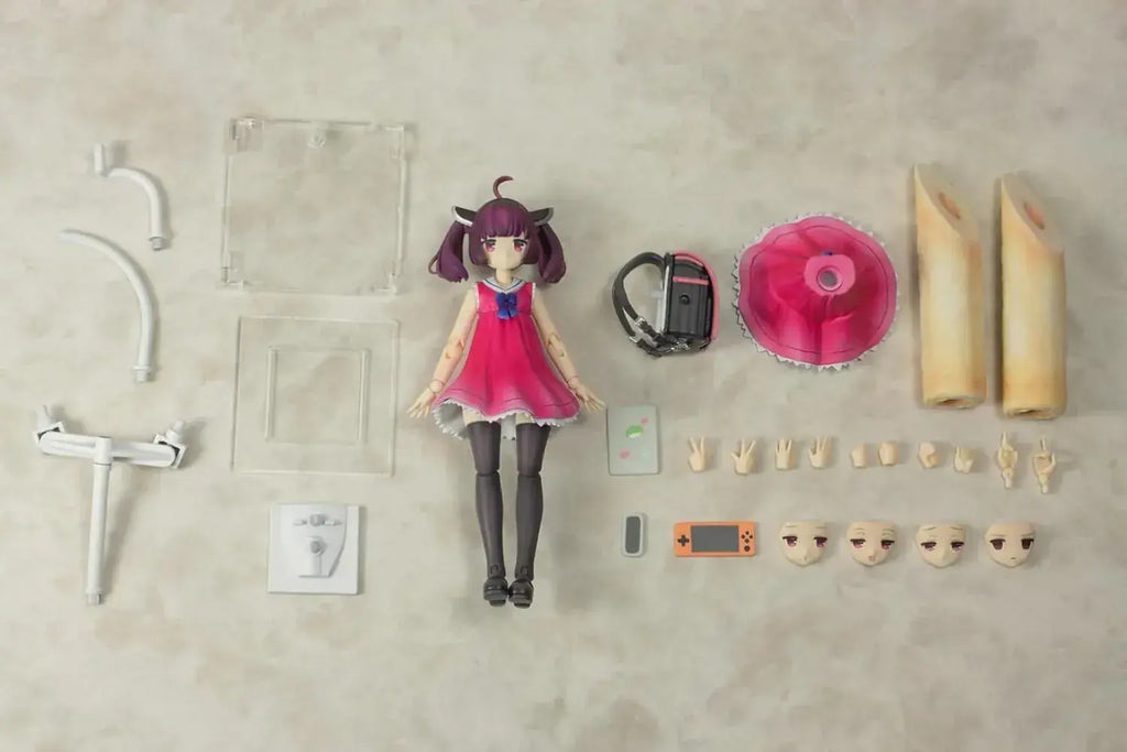 Plum Tohoku Kiritan Posing Plastic Figure Model Kit 4.7 Inch