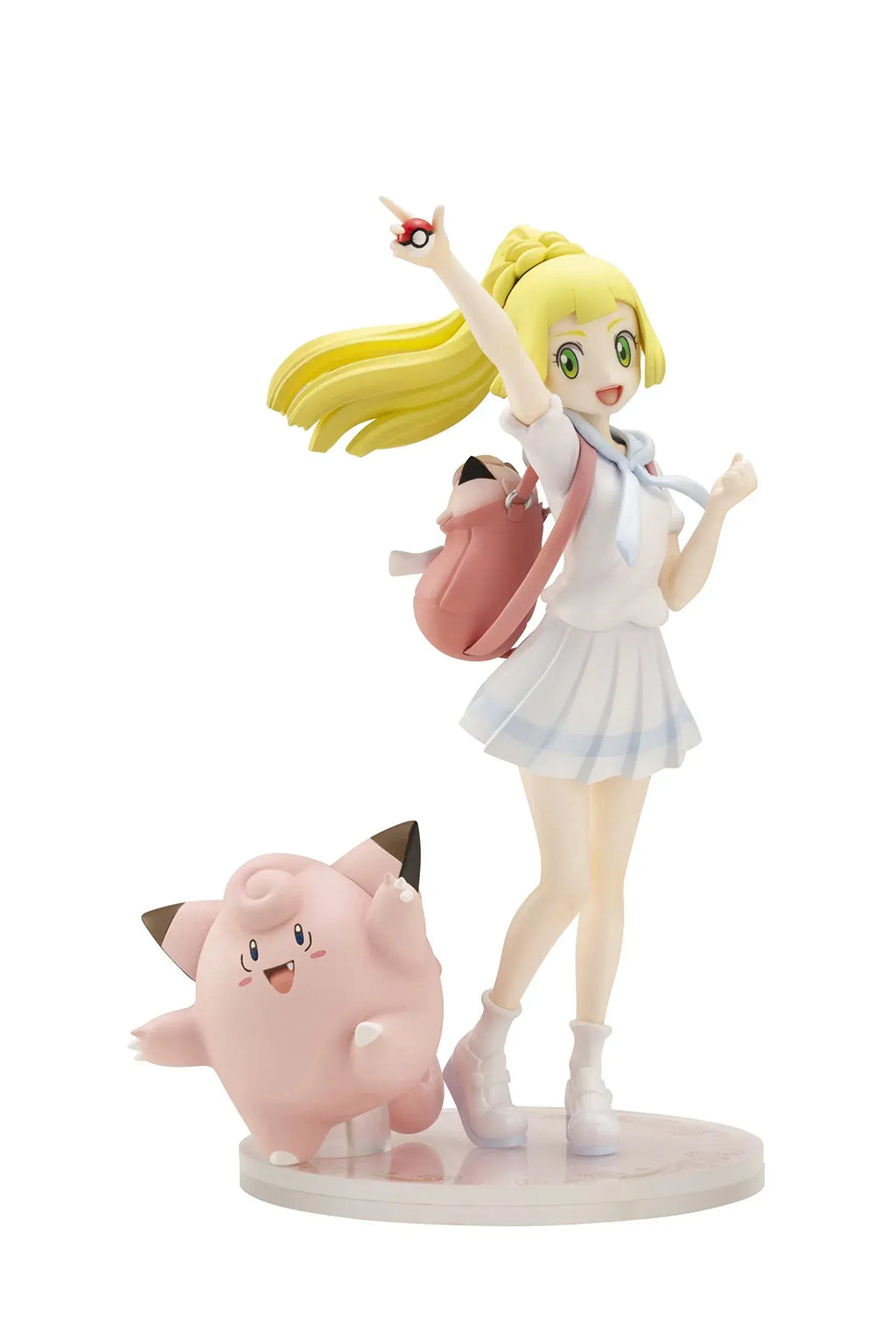 Pokemon Lillie Clefairy Figure 1/8 Scale PVC ABS Collectible