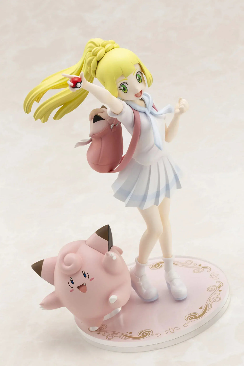 Pokemon Lillie Clefairy Figure 1/8 Scale PVC ABS Collectible