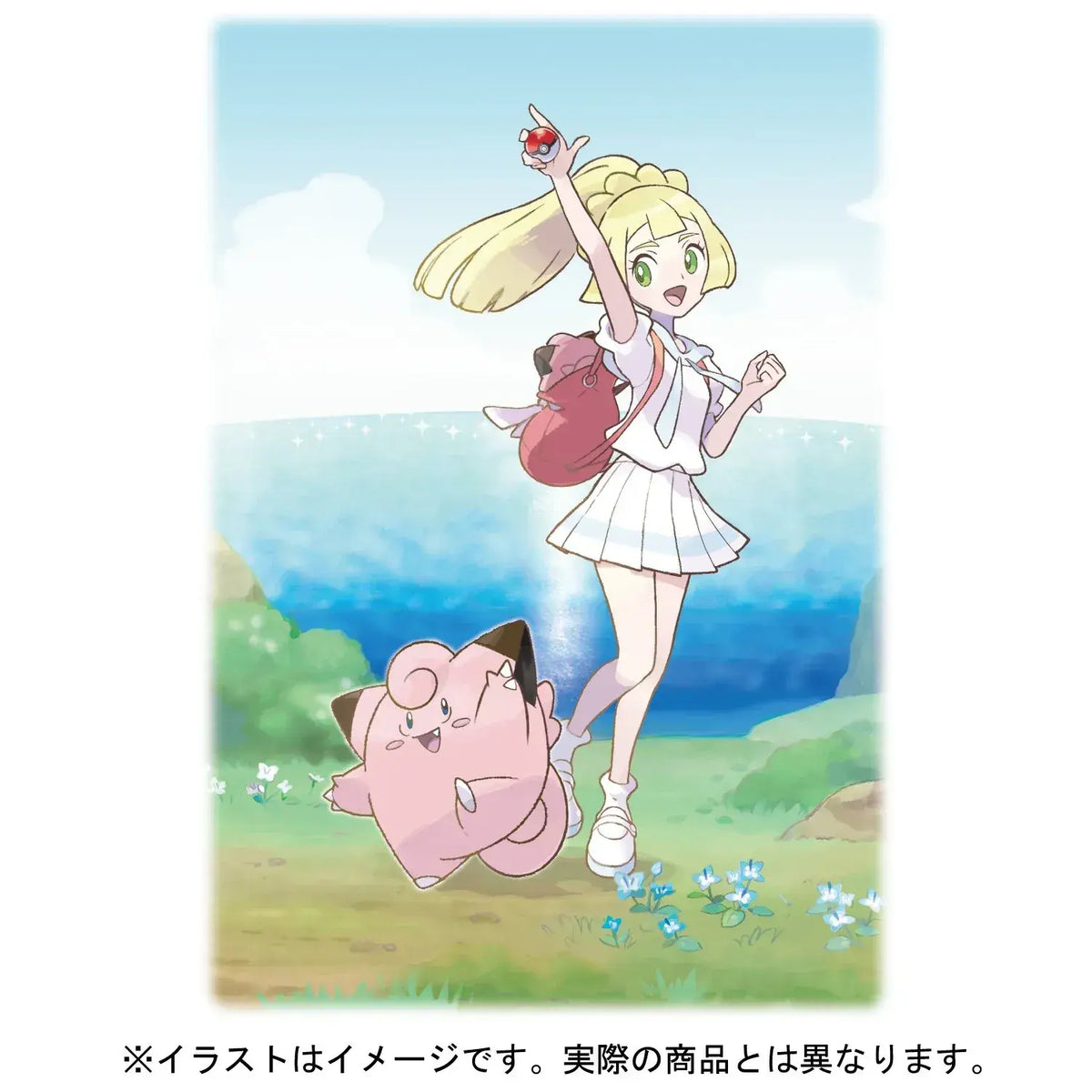 Pokemon Lillie Clefairy Figure 1/8 Scale PVC ABS Collectible