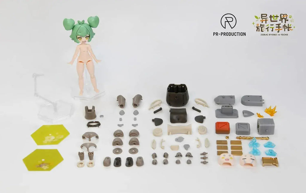 PR Production Travel Notebook Parts 03 New Smith Plastic Kit