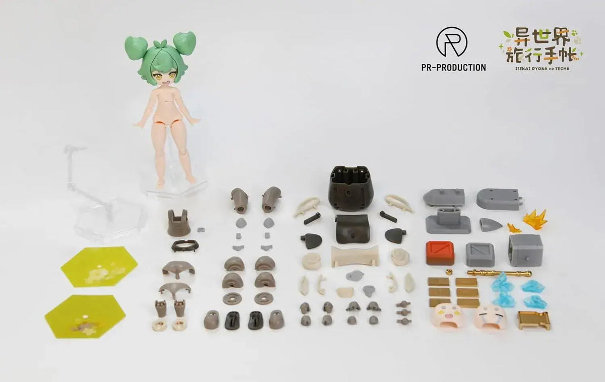 PR Production Travel Notebook Parts 03 New Smith Plastic Kit