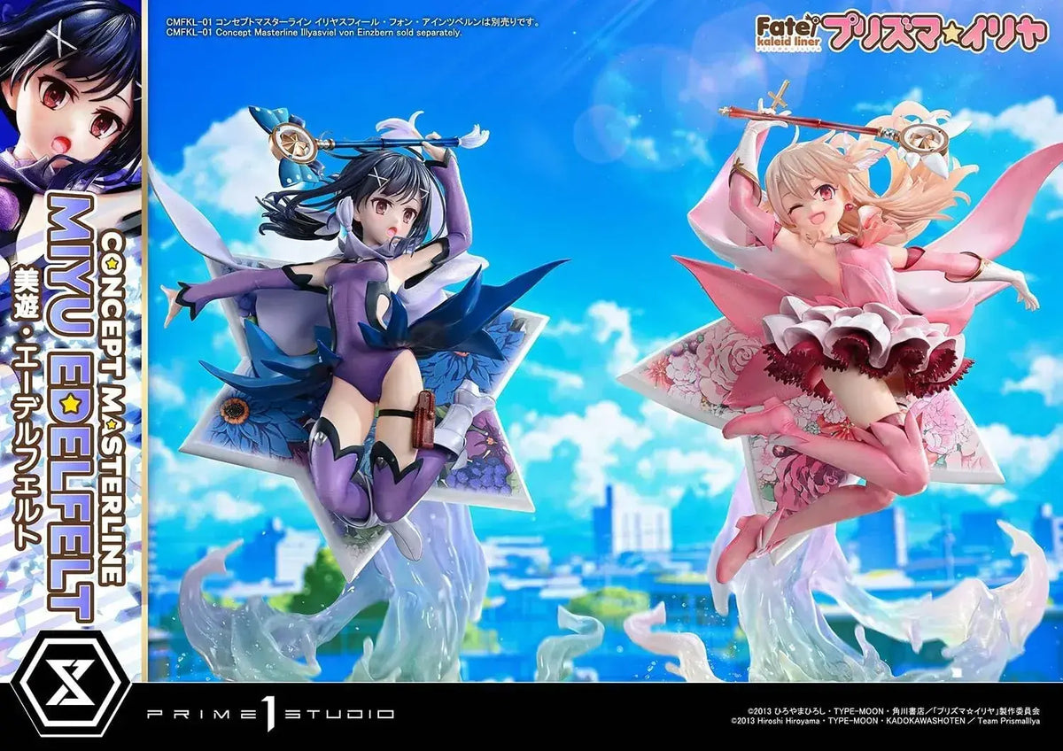 Prime 1 Studio Fate Kaleid Liner Prisma Illya Miyu Figure Display