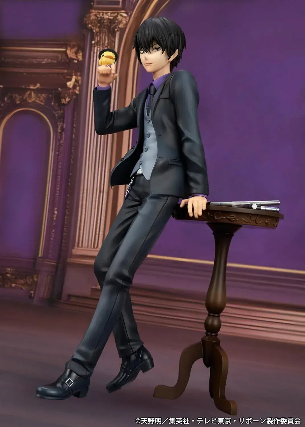 Proof Katekyo Hitman Reborn Hibari Kyoya Scale PVC Figure 225mm