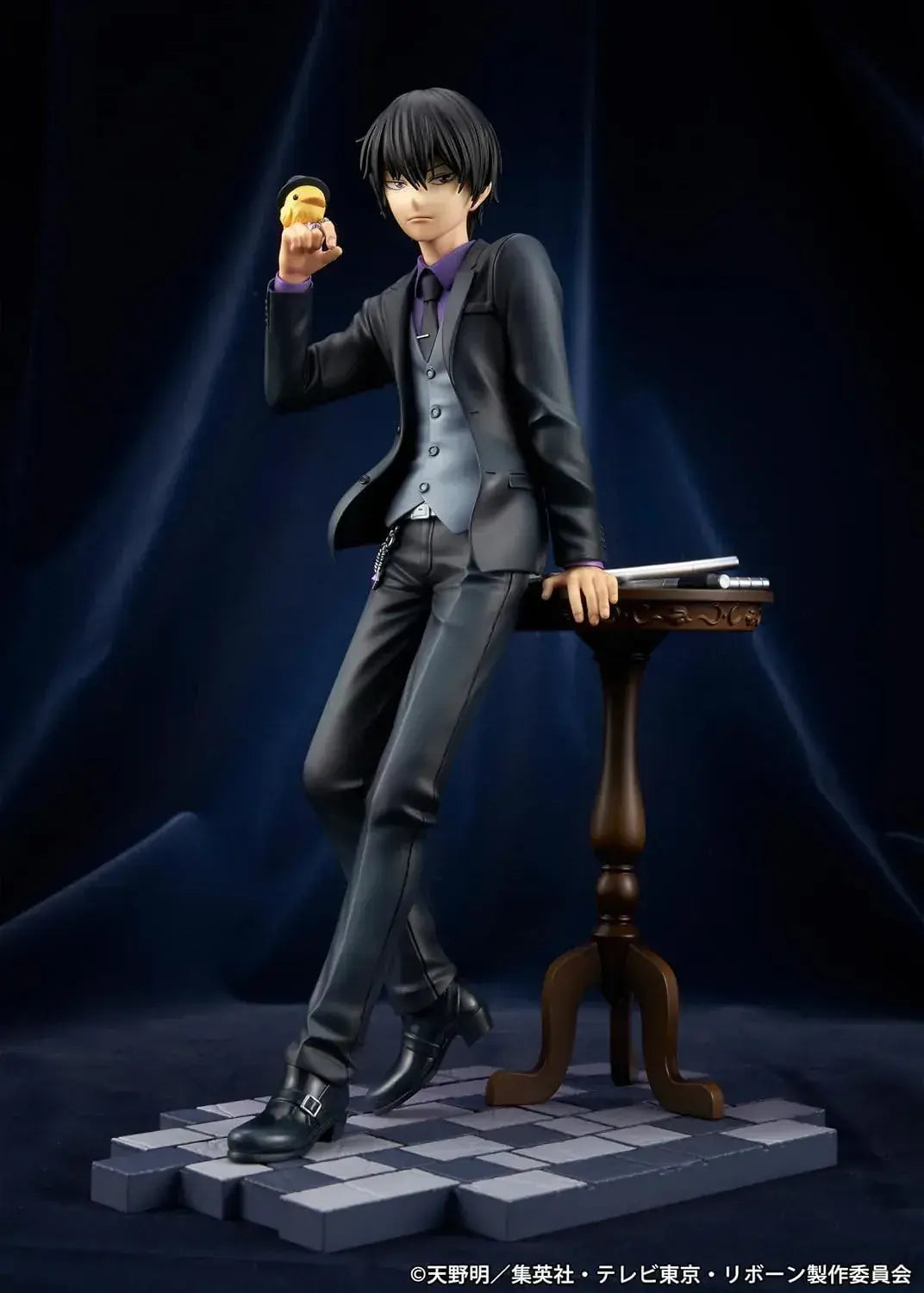 Proof Katekyo Hitman Reborn Hibari Kyoya Scale PVC Figure 225mm