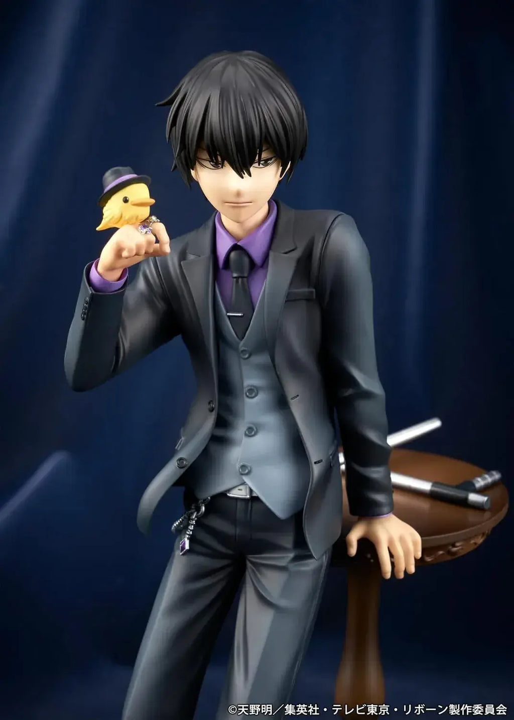 Proof Katekyo Hitman Reborn Hibari Kyoya Scale PVC Figure 225mm