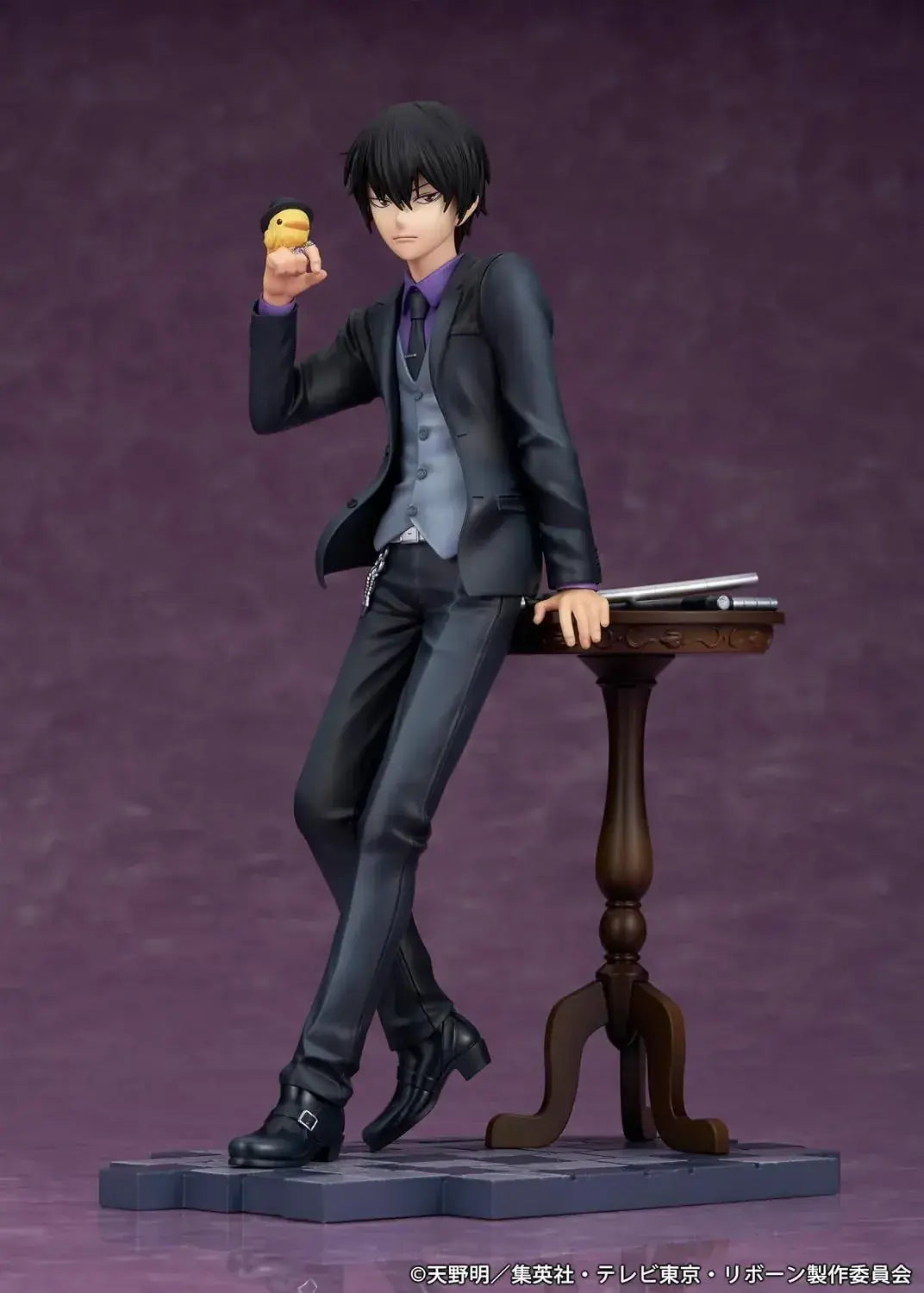 Proof Katekyo Hitman Reborn Hibari Kyoya Scale PVC Figure 225mm