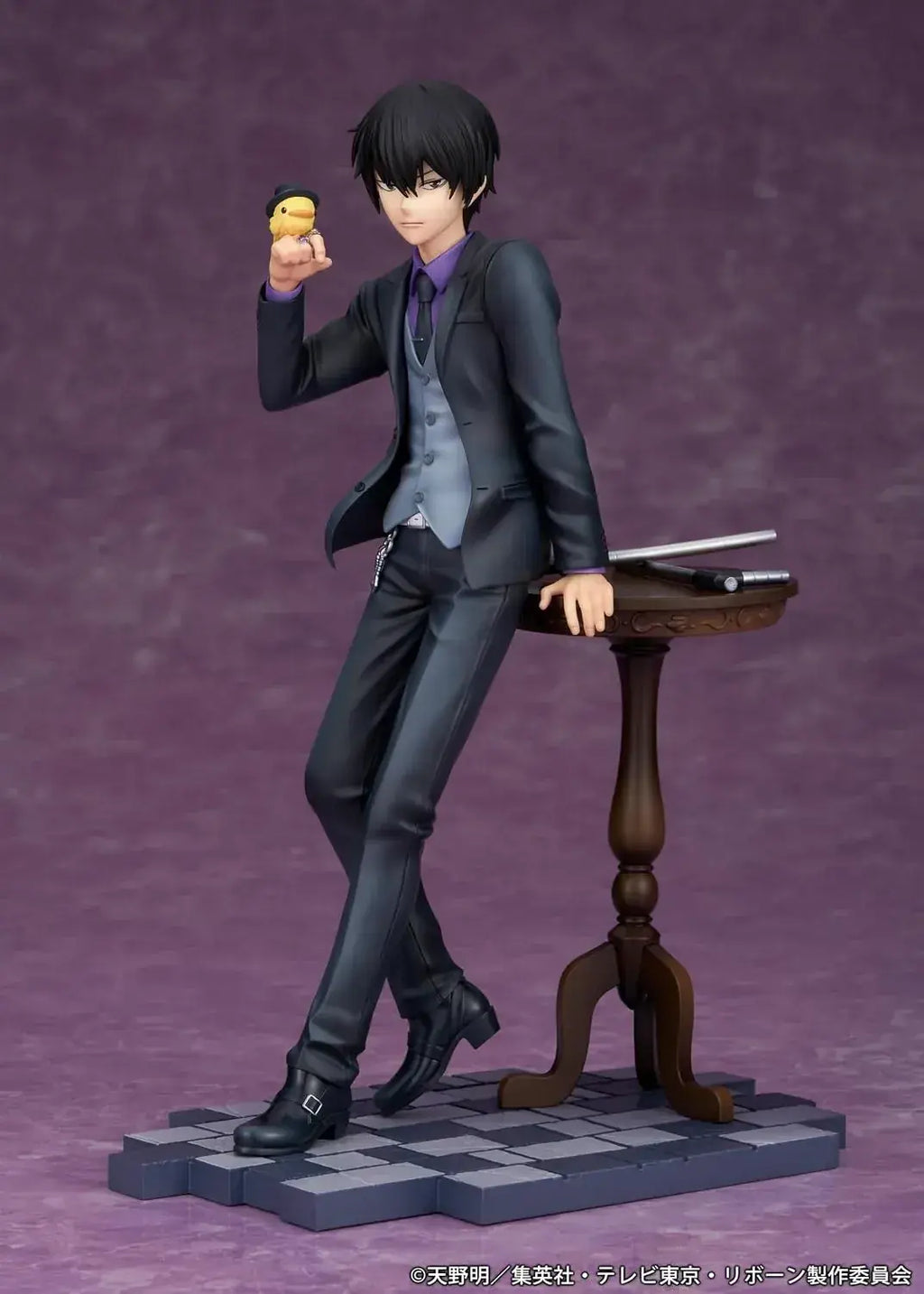 Proof Katekyo Hitman Reborn Hibari Kyoya Scale PVC Figure 225mm