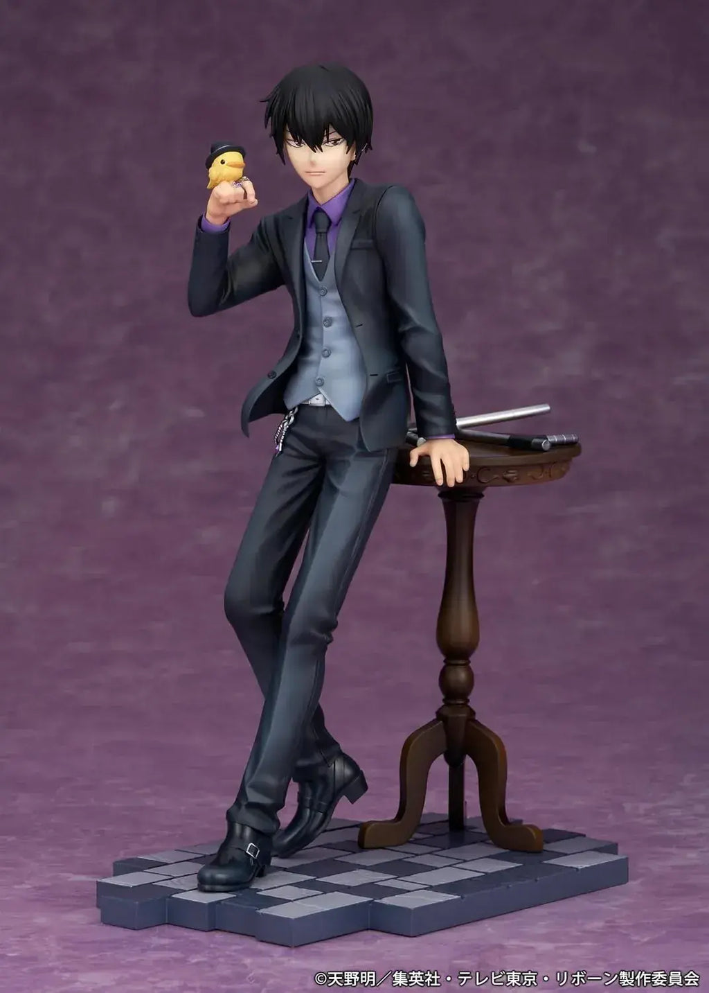 Proof Katekyo Hitman Reborn Hibari Kyoya Scale PVC Figure 225mm