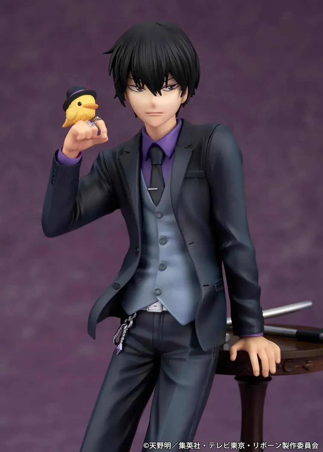 Proof Katekyo Hitman Reborn Hibari Kyoya Scale PVC Figure 225mm