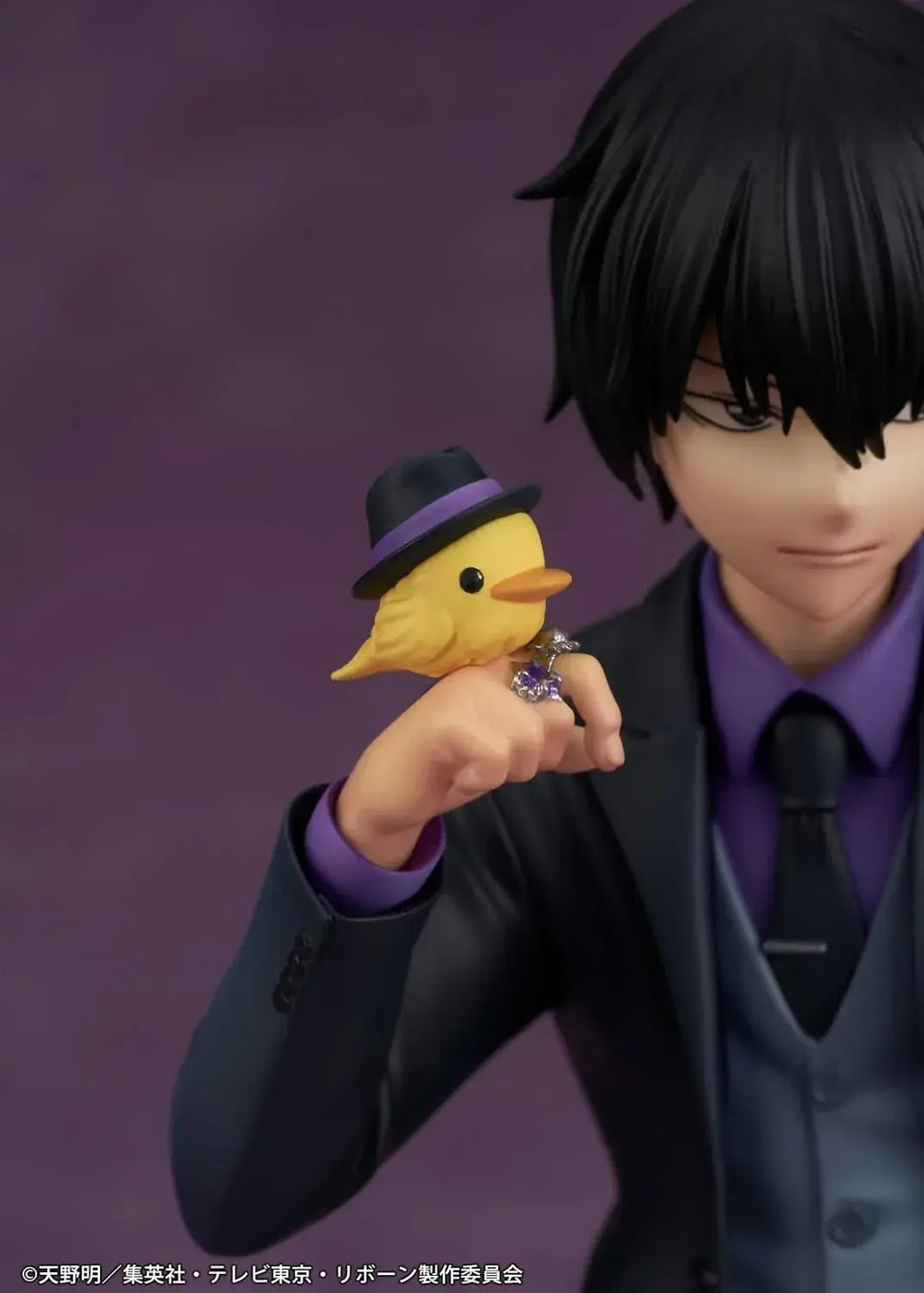 Proof Katekyo Hitman Reborn Hibari Kyoya Scale PVC Figure 225mm