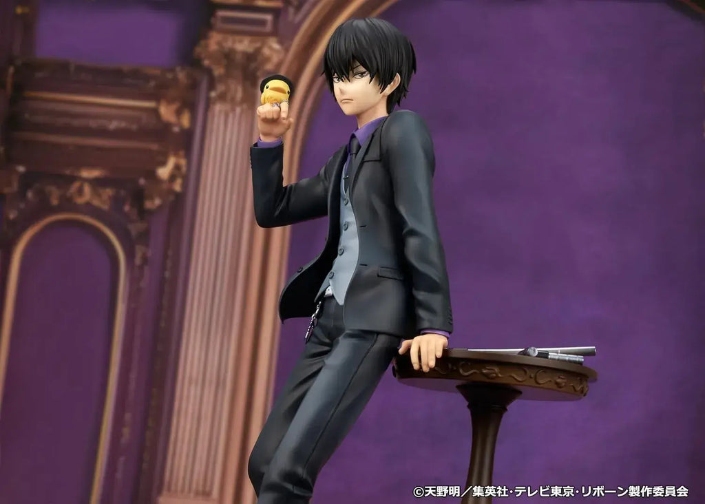 Proof Katekyo Hitman Reborn Hibari Kyoya Scale PVC Figure 225mm