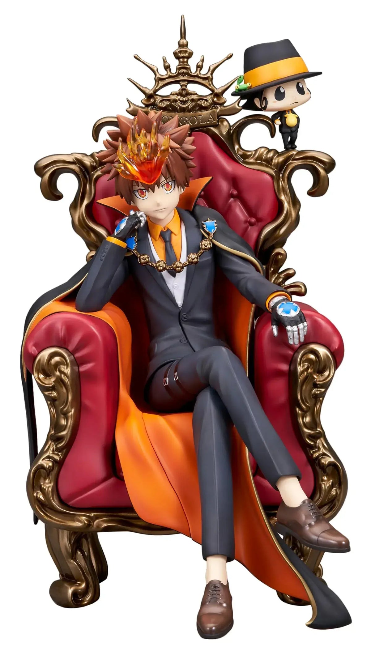 Proof Katekyo Hitman Reborn Tsunayoshi and Reborn Scale Figure