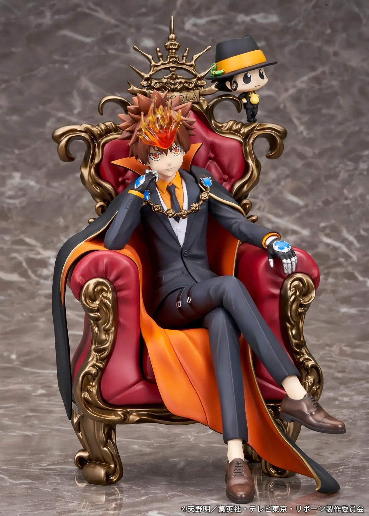 Proof Katekyo Hitman Reborn Tsunayoshi and Reborn Scale Figure