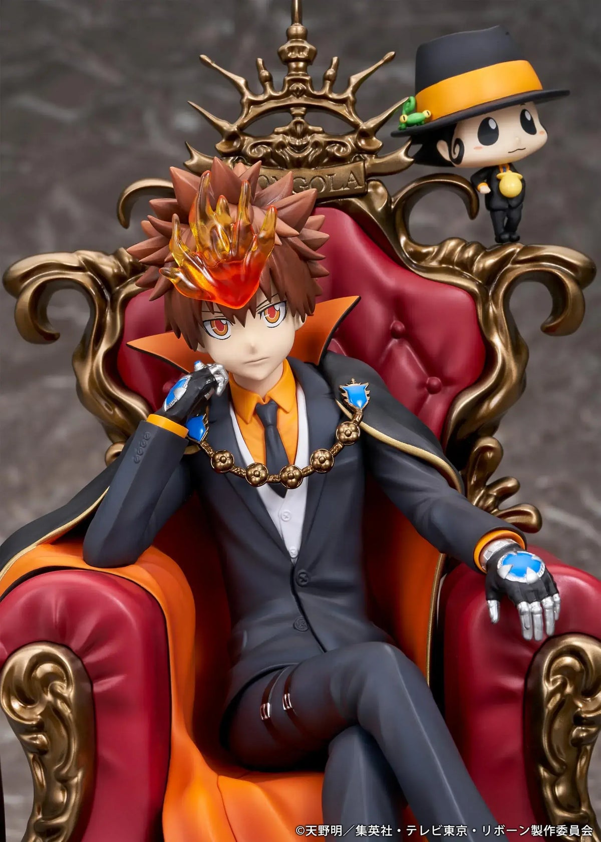 Proof Katekyo Hitman Reborn Tsunayoshi and Reborn Scale Figure