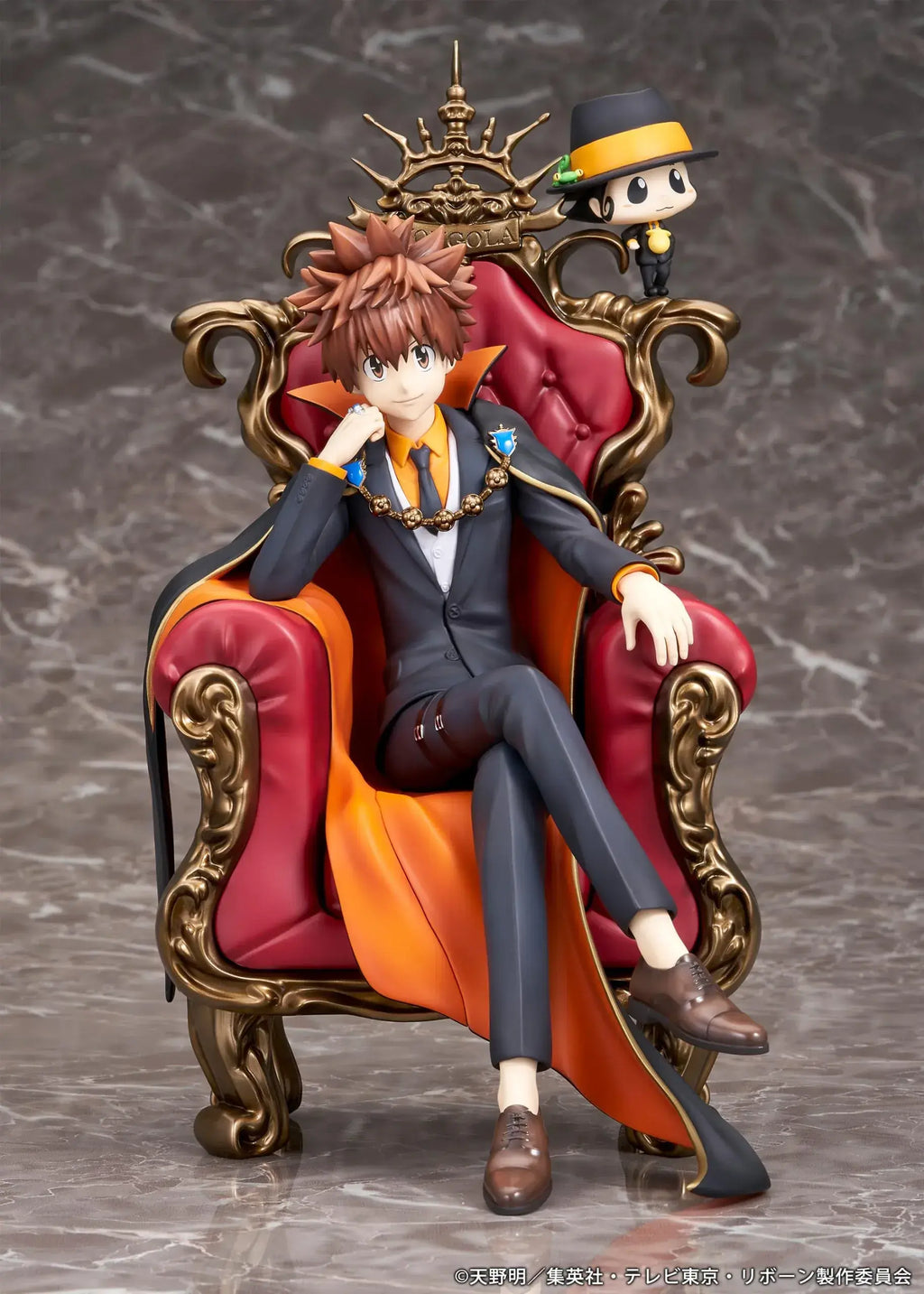 Proof Katekyo Hitman Reborn Tsunayoshi and Reborn Scale Figure