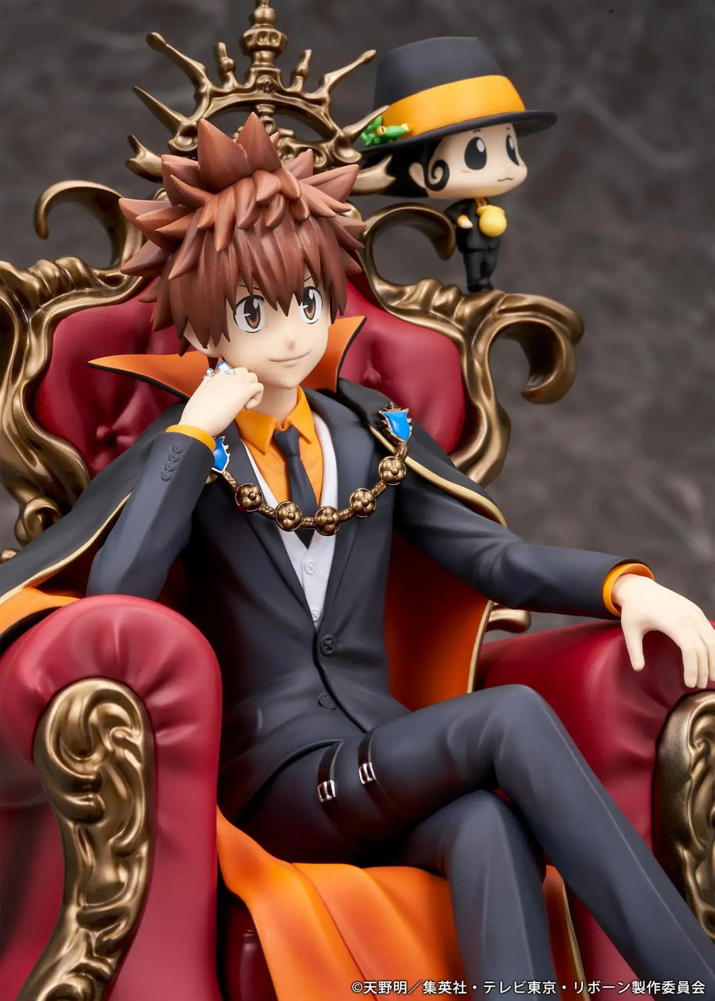 Proof Katekyo Hitman Reborn Tsunayoshi and Reborn Scale Figure