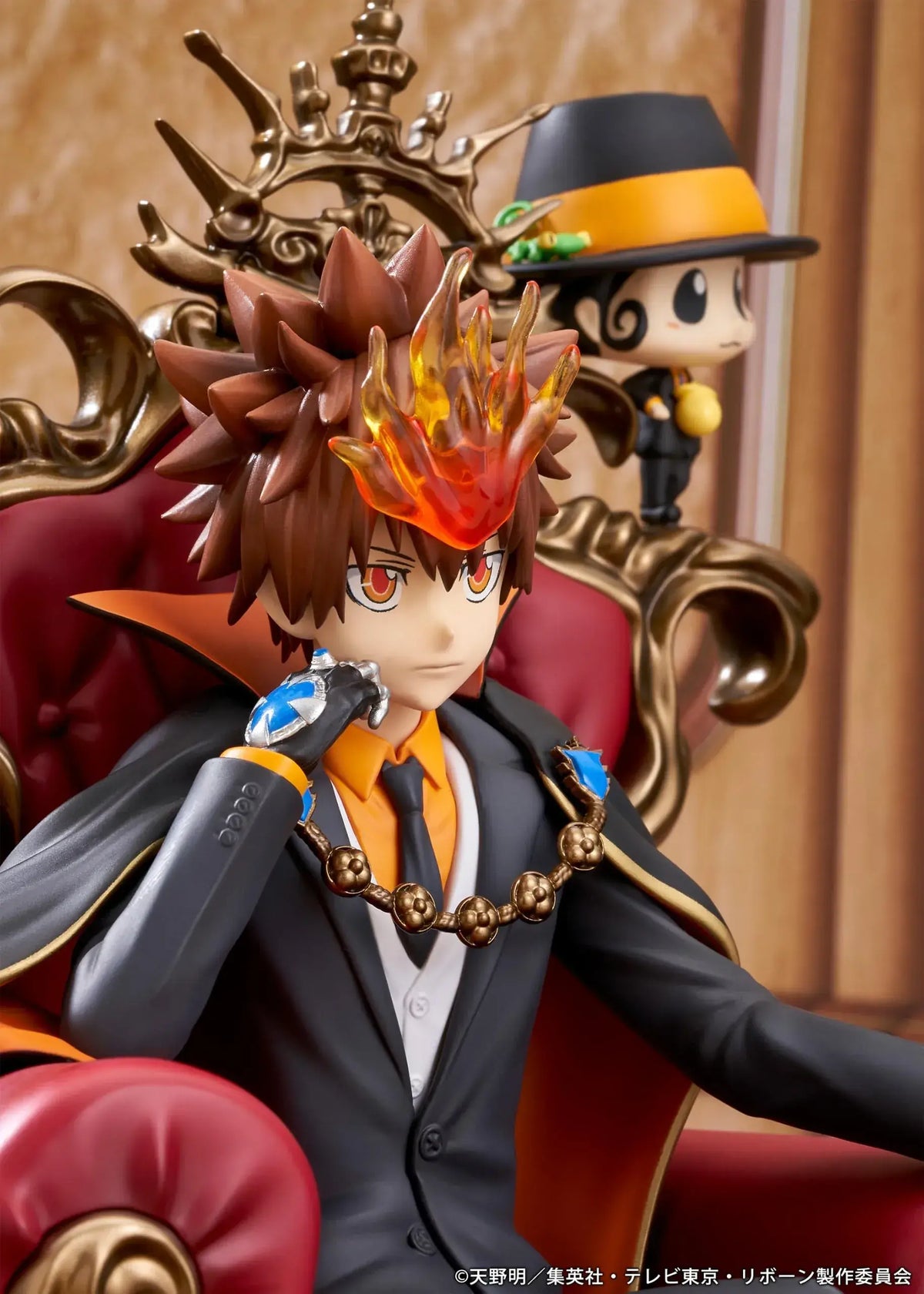 Proof Katekyo Hitman Reborn Tsunayoshi and Reborn Scale Figure