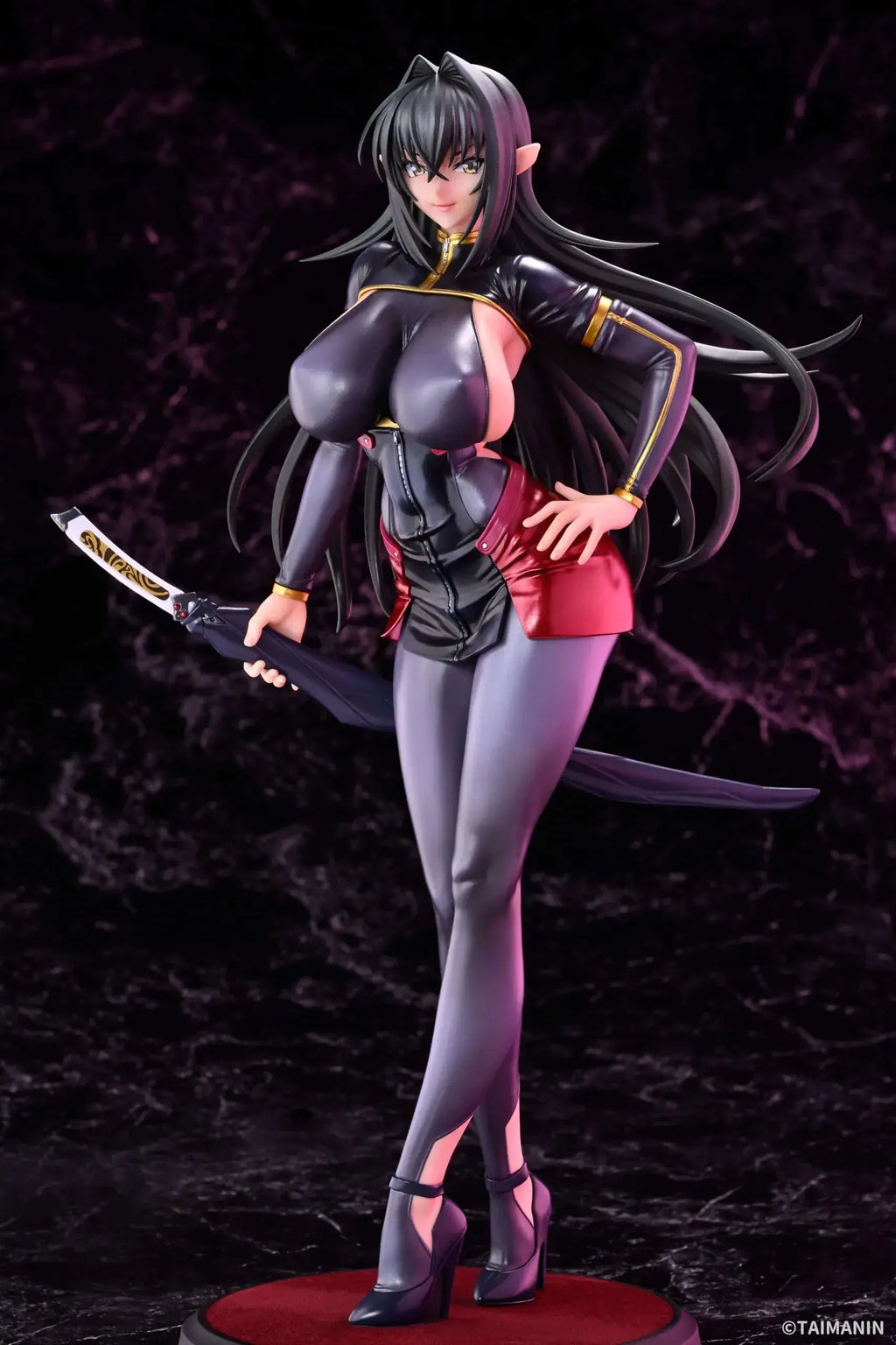Q-Six Annerose Vajra Figure, Taimanin RPGX 1/6 Scale PVC Model