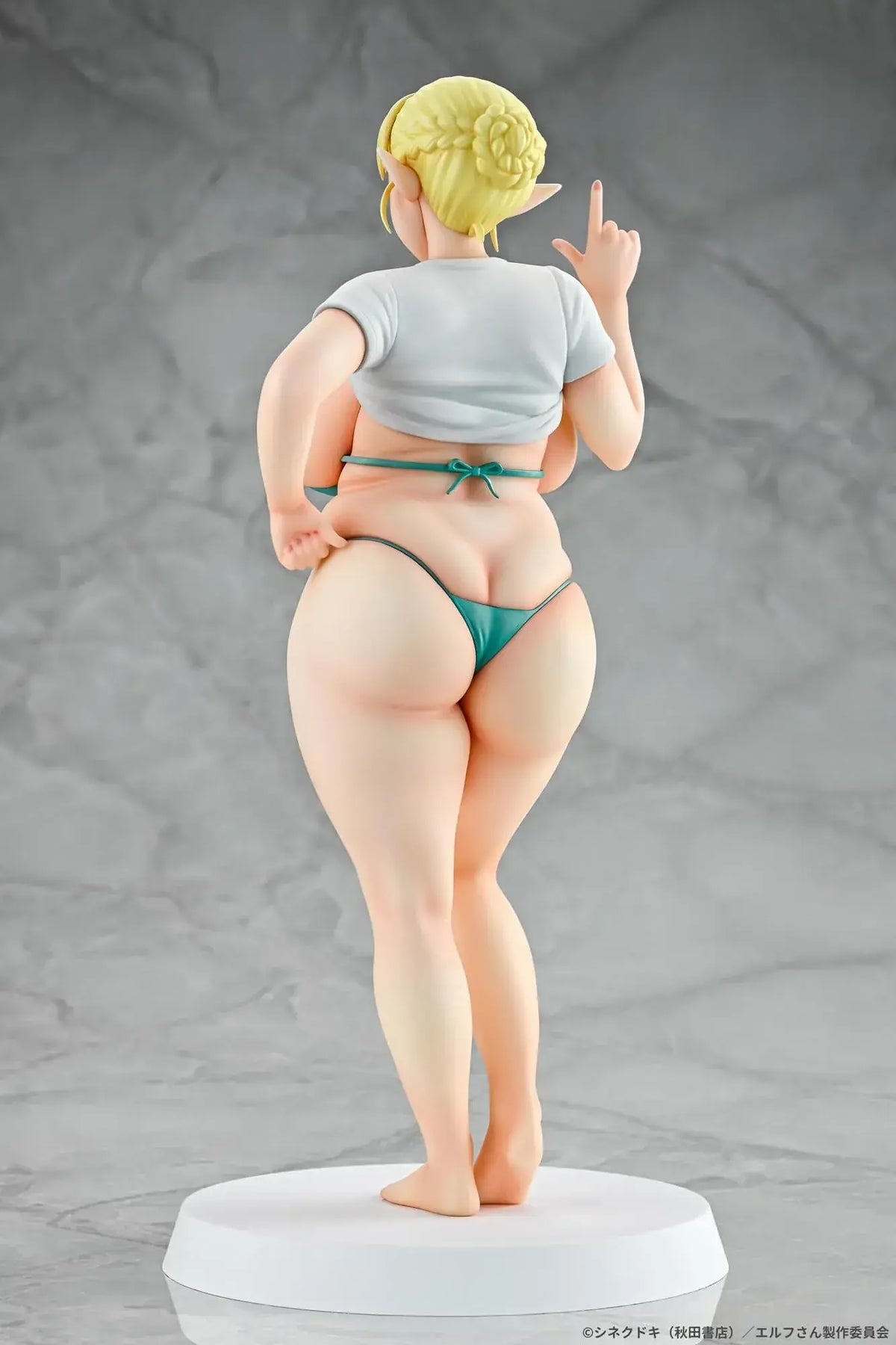 Q-Six Six Plus Sized Elf Erufuda Display PVC Figure 1/7 Scale