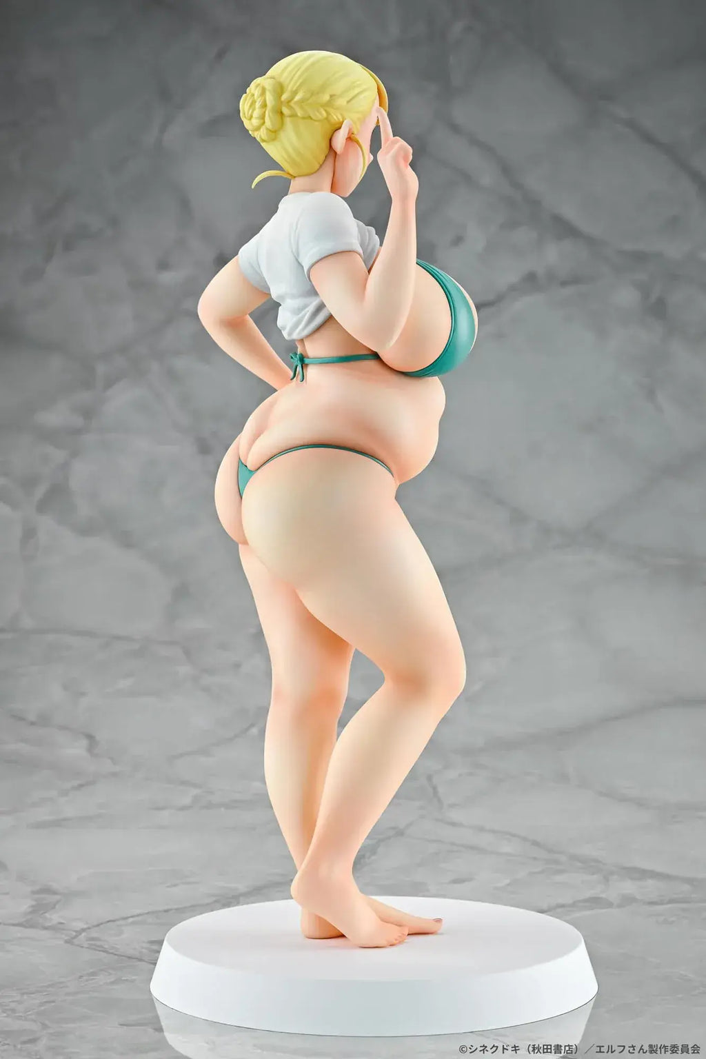 Q-Six Six Plus Sized Elf Erufuda Display PVC Figure 1/7 Scale
