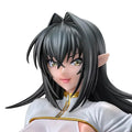 Q-Six Taimanin RPGX Annerose Vajra White Sheer PVC Figure 31cm