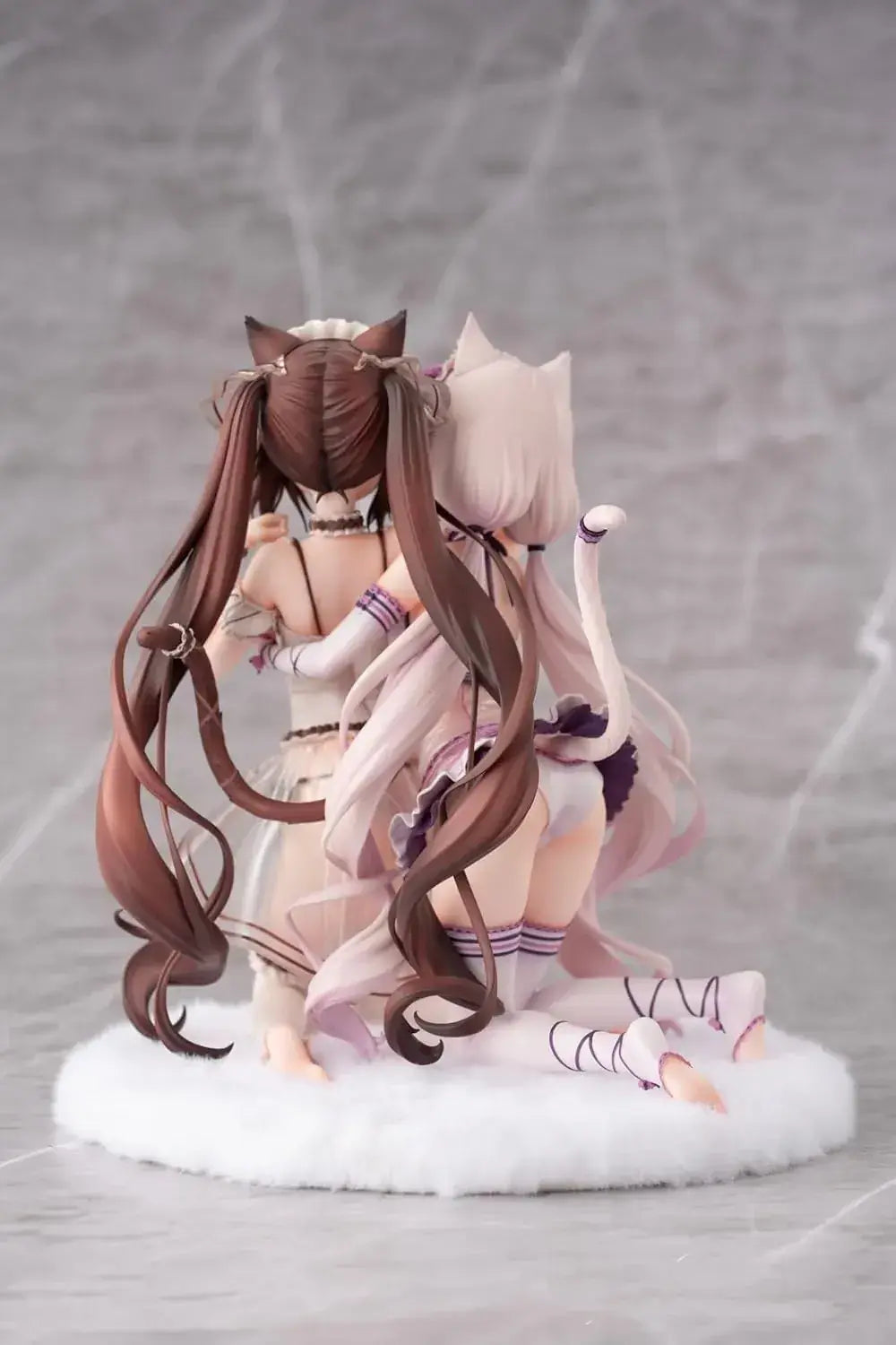 Eclipse Feather Nekopara Figure Chocolat Vanilla with Bases Set