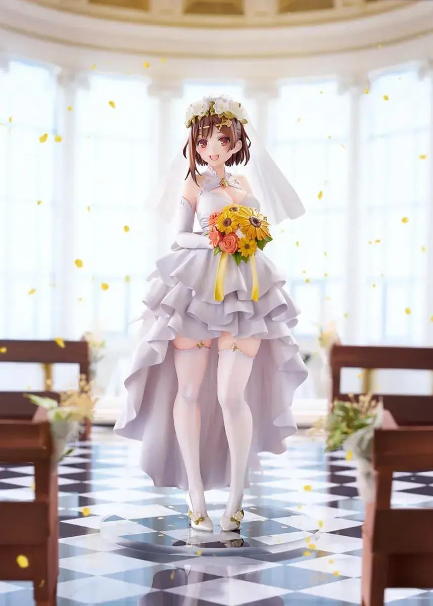 Ques Q Atelier Ryza 3 Reisalin Stout Wedding Ver. Figure - 1/7 Scale, 24.5cm PVC Bride Statue