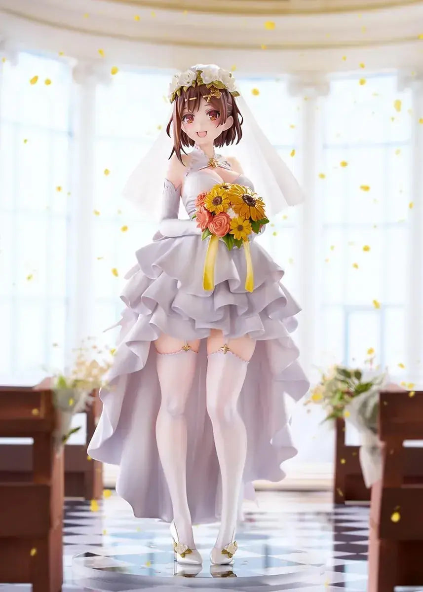 Ques Q Atelier Ryza 3 Reisalin Stout Wedding Ver. Figure - 1/7 Scale, 24.5cm PVC Bride Statue