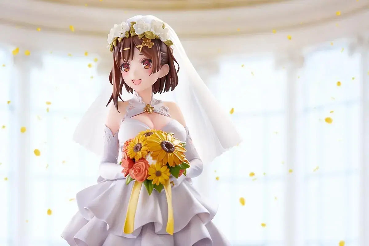 Ques Q Atelier Ryza 3 Reisalin Stout Wedding Ver. Figure - 1/7 Scale, 24.5cm PVC Bride Statue