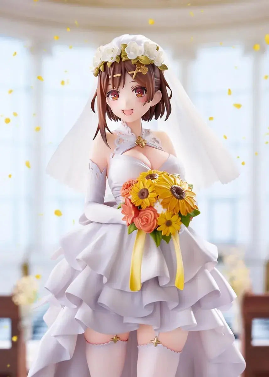 Ques Q Atelier Ryza 3 Reisalin Stout Wedding Ver. Figure - 1/7 Scale, 24.5cm PVC Bride Statue