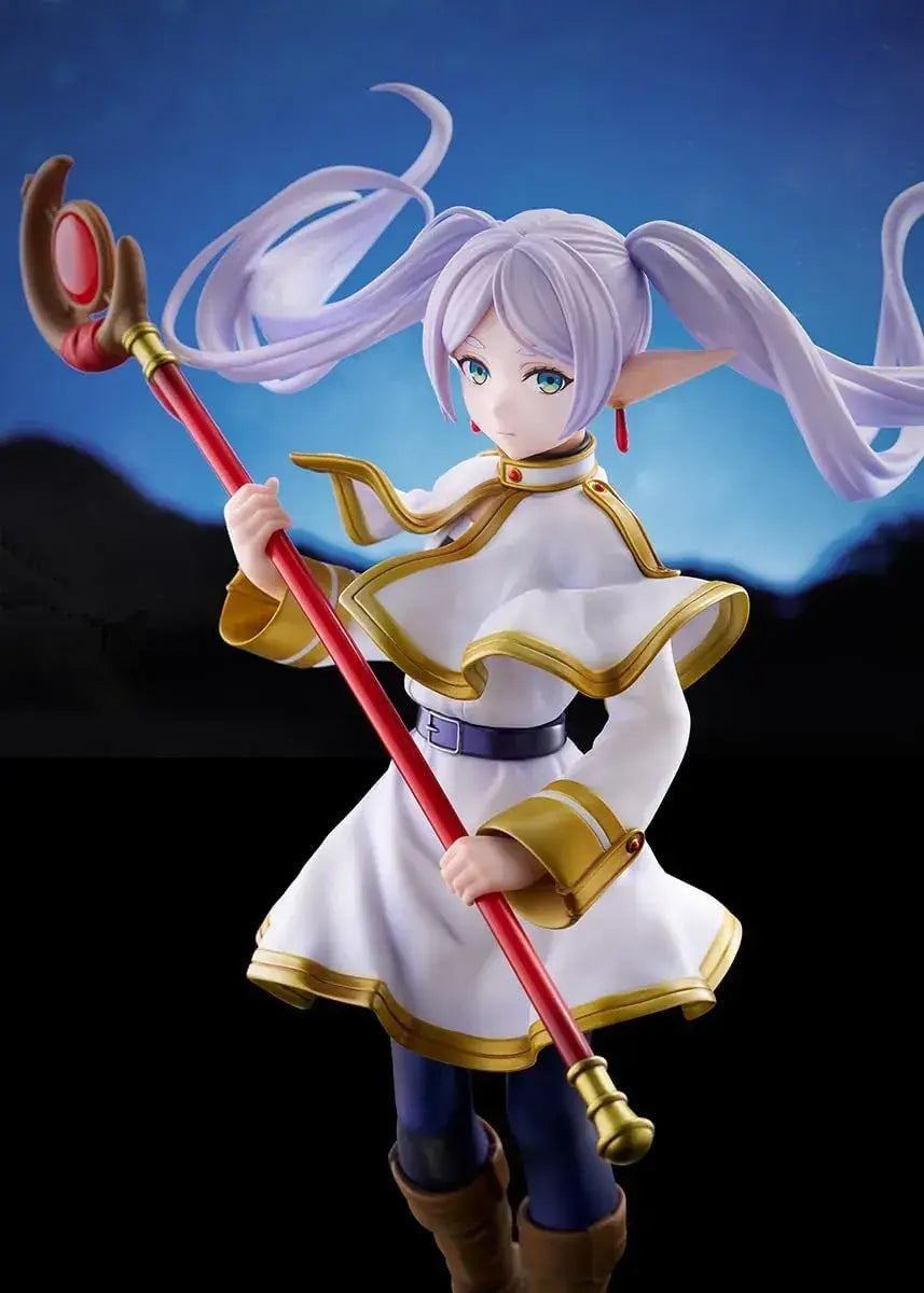 Ques Q Funeral Frerenn Battle Against Aura Figure, 11.0-Inch