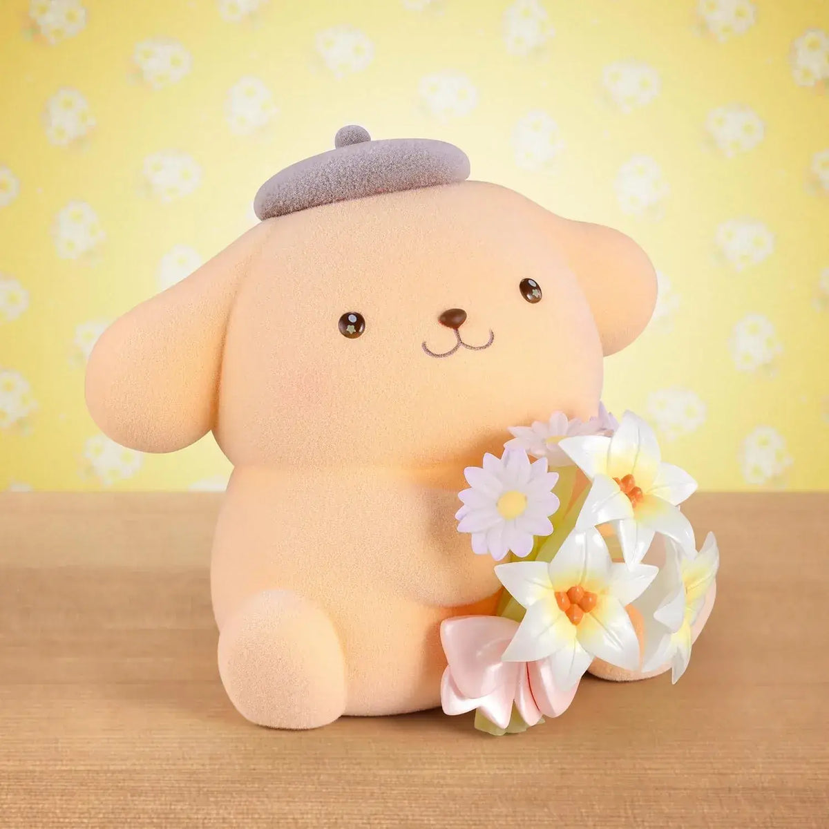 Rowtashii Noise mofamofy Sanrio Pom Pomplin Pastel Figure 13 cm