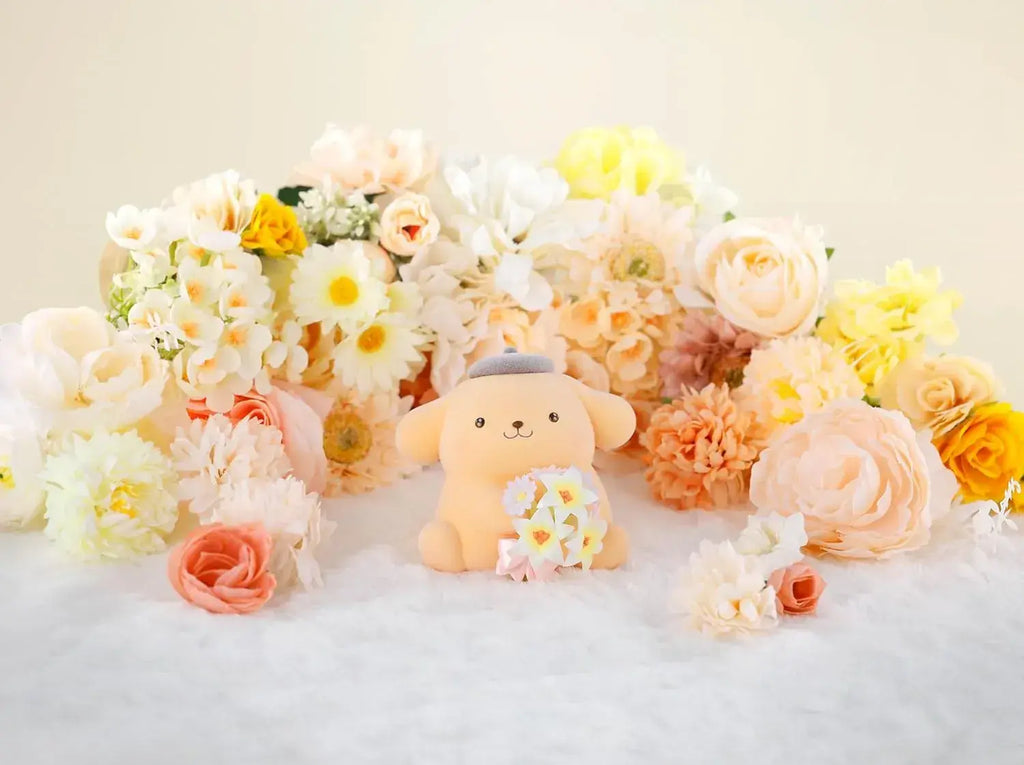 Rowtashii Noise mofamofy Sanrio Pom Pomplin Pastel Figure 13 cm